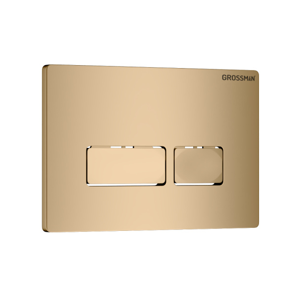 Клавиша смыва Grossman Pragma 700.K31.03.310.310 золото матовый